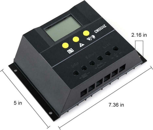 50A Regolatore Di carica solare fotovoltaico LCD 12V /24V Per pannello solare CM5024Z Commercio Industria e Scienza/Energia solare e eolica/Pannelli solari/Pannelli solari monocristallini Zencoccostore - Formia, Commerciovirtuoso.it
