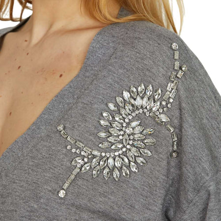 Relish cardigan grigio VENETICO RDA2502605011