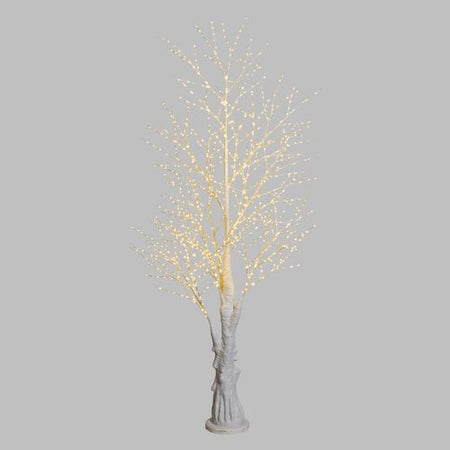 Albero di Natale luminoso con 1200 MicroLed decorazione da interno ed esterno h 240 cm