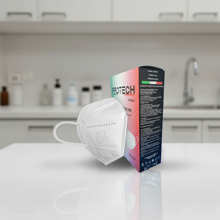 50x Mascherine Protettive FFP2 Prodotte in Italia Certificate CE 2233 | BFE ≥95% | Mascherina Filtrante Protettiva 0,80 cent€/cad Protech