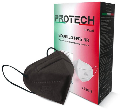 50x Mascherine Protettive FFP2 Prodotte in Italia Certificate CE 2233 | BFE ≥95% | Mascherina Filtrante Protettiva 0,80 cent€/cad Protech