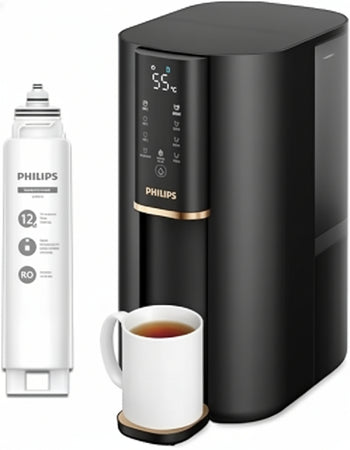 Philips Water Reverse Osmosis Water Station ADD6901HBK01/10 Eliminates Up To 110 Substances, Instant Heating, 1 Year Filter Life