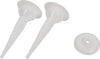 Beccuccio di ricambio in pvc per pistola da silicone o grasso