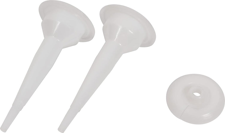 Beccuccio di ricambio in pvc per pistola da silicone o grasso