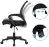 Sedia da ufficio ergonomica in tessuto traspirante con ruote Bruxelles per call center
