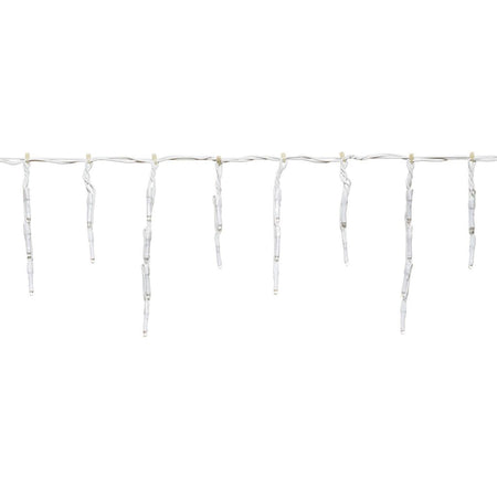 Cascata luminosa per esterno stalattite a led, decorazioni di natale in movimento 10 x h 0,12 mt