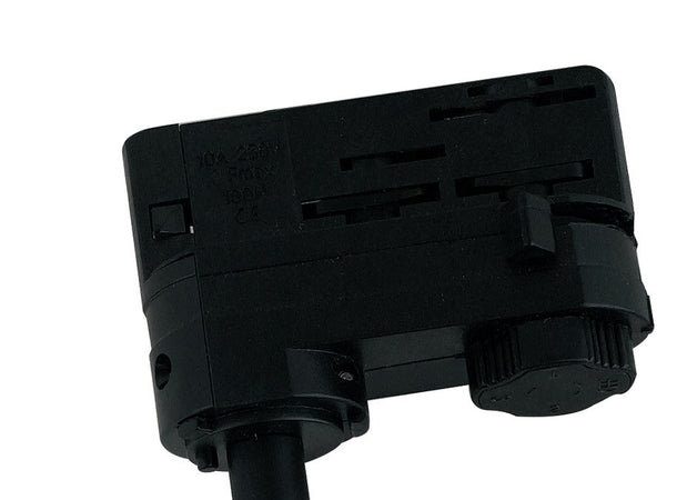 Faretto per binario orientabile a led in alluminio bronzo A+ Luce calda 7 W