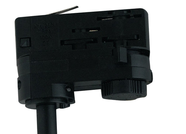 Faretto per binario orientabile a led in alluminio cromo A+ Luce calda 7 W