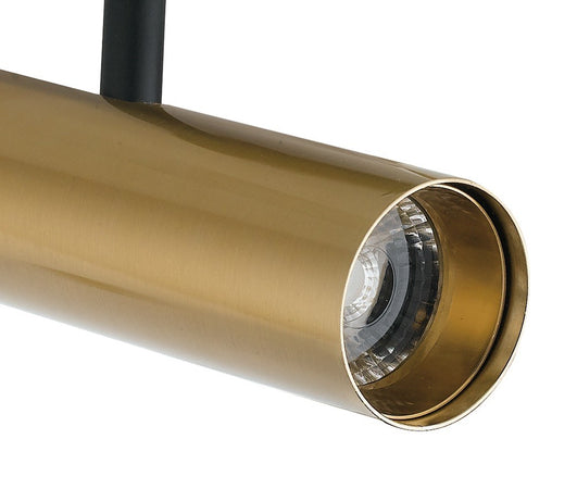 Faretto per binario orientabile a led in alluminio oro A+ Luce calda 7 W
