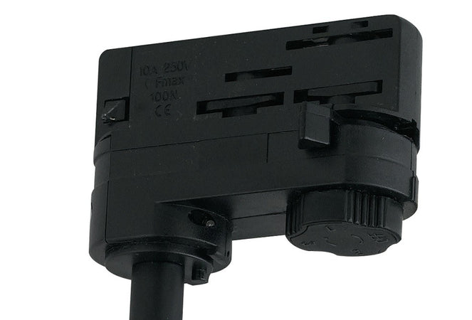 Faretto per binario orientabile a led in alluminio oro A+ Luce calda 7 W