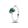 Pandora - Anello Cerchio Eterno Verde Scuro Maggio