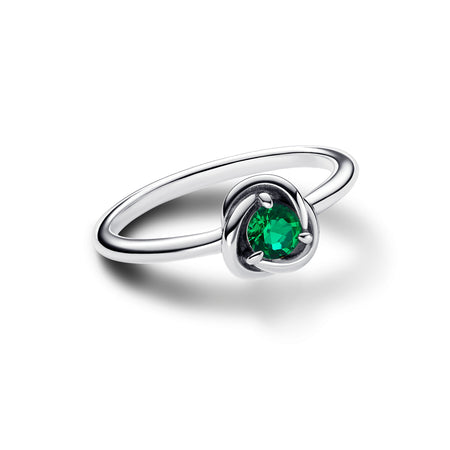 Pandora - Anello Cerchio Eterno Verde Scuro Maggio