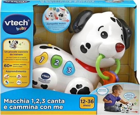 VTech - Macchia 1,2,3, Canta e Cammina con Me!