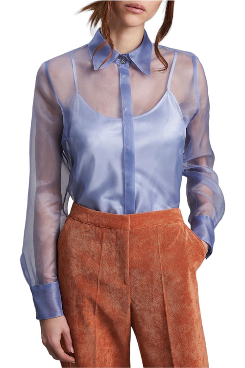 Camicetta Snob Camicie Azzurro da donna