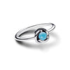 Pandora - Anello Cerchio Eterno Turchese Dicembre
