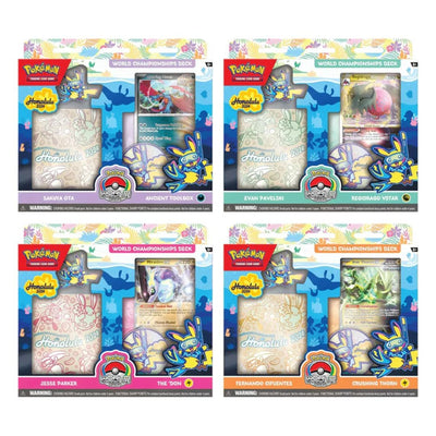 Pokemon – Mazzi Speciali Dei Campionati Mondiali Box da 8 Mazzi