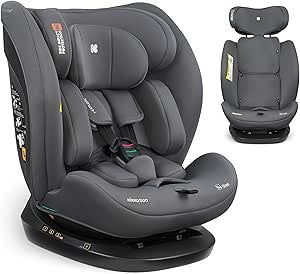 KikkaBoo - Seggiolino auto i-Explore i-SIZE (40-150 cm) Grey