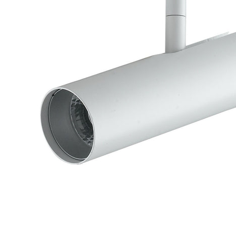 Faretto da soffitto orientabile a led in alluminio bianco led cob integrato A+ luce naturale K 7 W