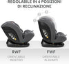 KikkaBoo - Seggiolino auto i-Explore i-SIZE (40-150 cm) Grey