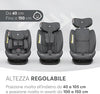 KikkaBoo - Seggiolino auto i-Explore i-SIZE (40-150 cm) Grey