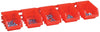 Set di 8 cassette impilabili,  misure 165 x 105 x 75 mm silverline per utensili