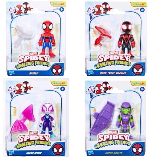 Spidey Water Web - Personaggi Assortiti Con Accessorio