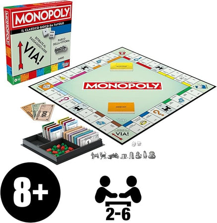 Hasbro - Monopoly Classico Refresh