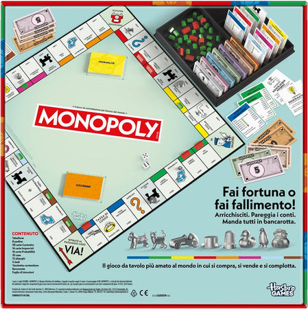 Hasbro - Monopoly Classico Refresh