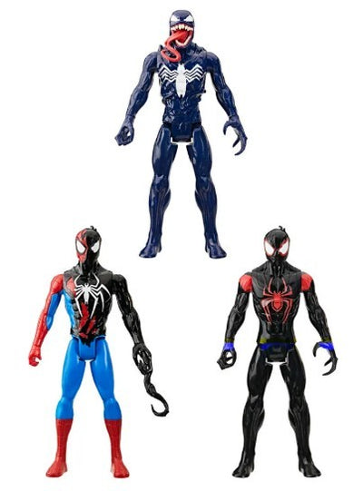 Hasbro - Spider-Man Versus Venom Titan Heroes assortiti