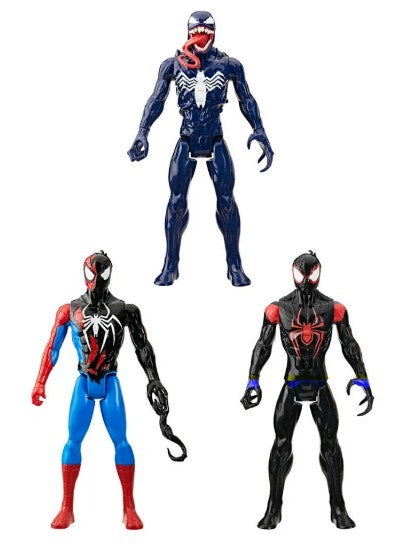 Hasbro - Spider-Man Versus Venom Titan Heroes assortiti