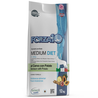 Forza 10 Medium Diet Cane Cervo con Patate 12kg