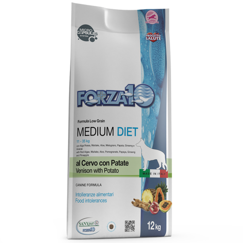 Forza 10 Medium Diet Cane Cervo con Patate 12kg