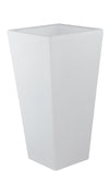 Lampada vaso da giardino GECO bianco a LED RGB dimmerabile cambia colore 38x38 cm Altezza 90 cm