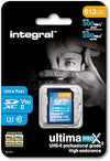 Integral 512GB UHS-II SD Card V90 Up to 300MB/s Read and 280MB/s Write Speed SDXC Professional High Speed Memory Card