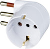 ROSI - ADATTATORE SCHUKO 16A 2P+T BIA 90