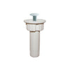 MASIDEF - KIT 4 PIEDINI IN PLASTICA BIANCA ATTACCO INTEGRATO SERIE CUCINA REG H100