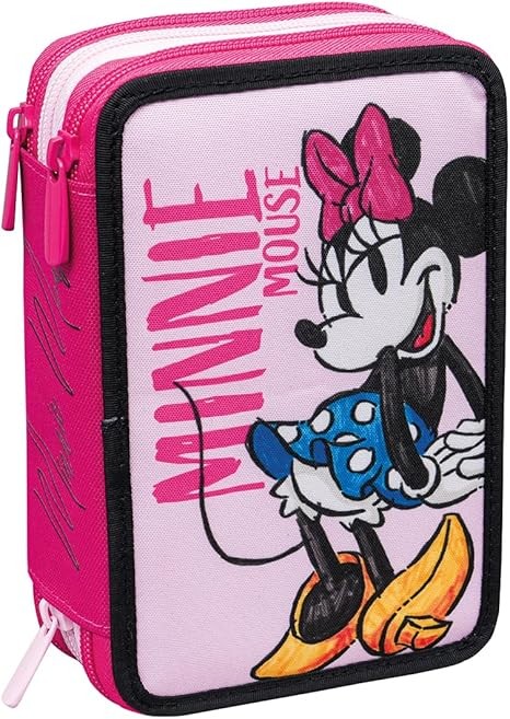 Seven - Astuccio a 3 scomparti Minnie