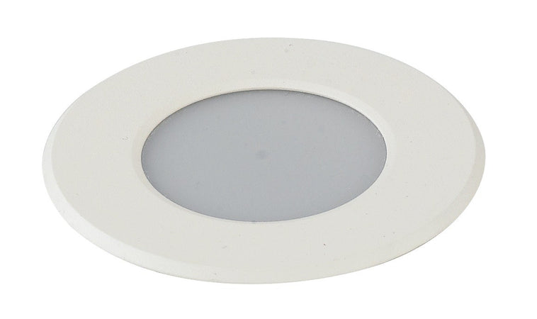 Led RGB da incasso RAINBOW in alluminio bianco 5W dm 10 cm connessione in parallelo