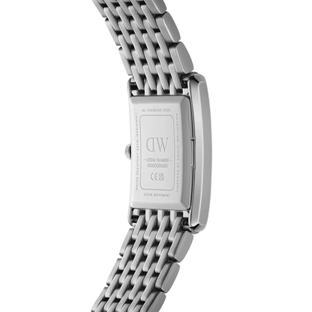 Daniel Wellington - OROLOGIO BOUND 9-LINK SILVER