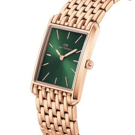 Daniel Wellington - OROLOGIO BOUND 9-LINK EMERALD SUNRAY