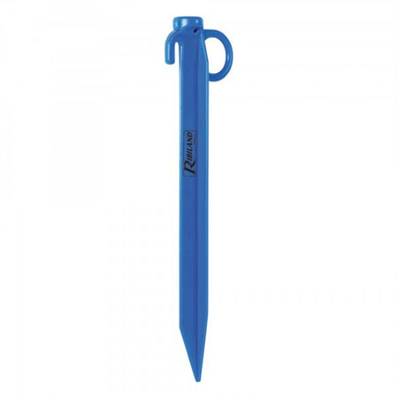 Set 4 picchetti con occhiello per teloni e coperture 24 cm da campeggio e spiaggia