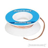 Treccia di rame, filo, dissaldare, rimozione giunti saldati 1 - 2mm Silverline Silverline