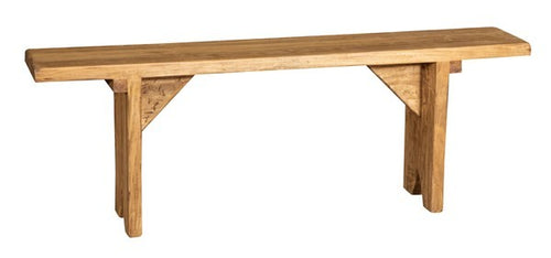 Biscottini Panca Biscottini Legno Massello Tiglio Naturale 140x25x50 Made Italy Arredo