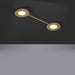 Plafoniera moderna Cattaneo VINTAGE 876 30 PA Gx53 LED lampada soffitto parete componibile metallo verniciato interno