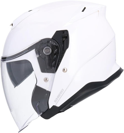 Shiro - Casco jet Capri bianco perla M