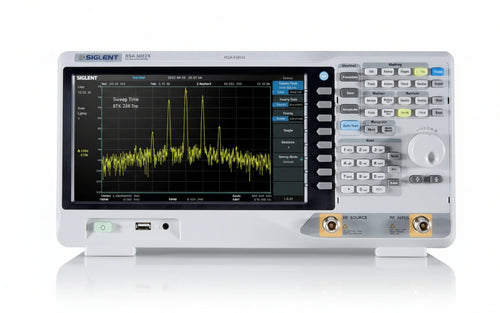 SIGLENT Serie SSA3000X Spektrumanalysator, 9 kHz-3,2 GHz, Frequenz, 0,7 dB, Gesamtbreite Genauigkeit, 25,7 cm (10,1 Zoll) WVGA (1024 x 600) Monitor
