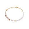 Coeur de Lion - Bracciale GeoCUBE® Mini Fusion Pearls Apricot Crush