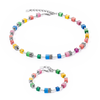 Coeur de Lion - Bracciale GeoCUBE Iconic Pure Rainbow