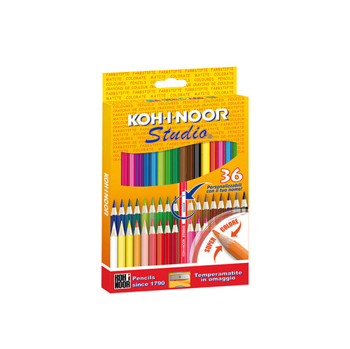 Astuccio 36 Matite Colorate Studio Koh.I.Noor