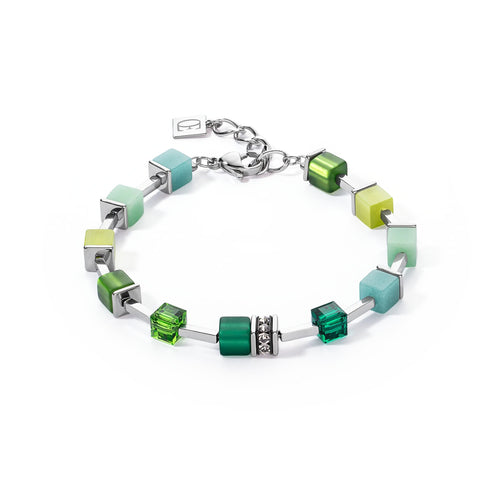 Coeur de Lion - Bracciale GeoCUBE® Iconic Pure Verde